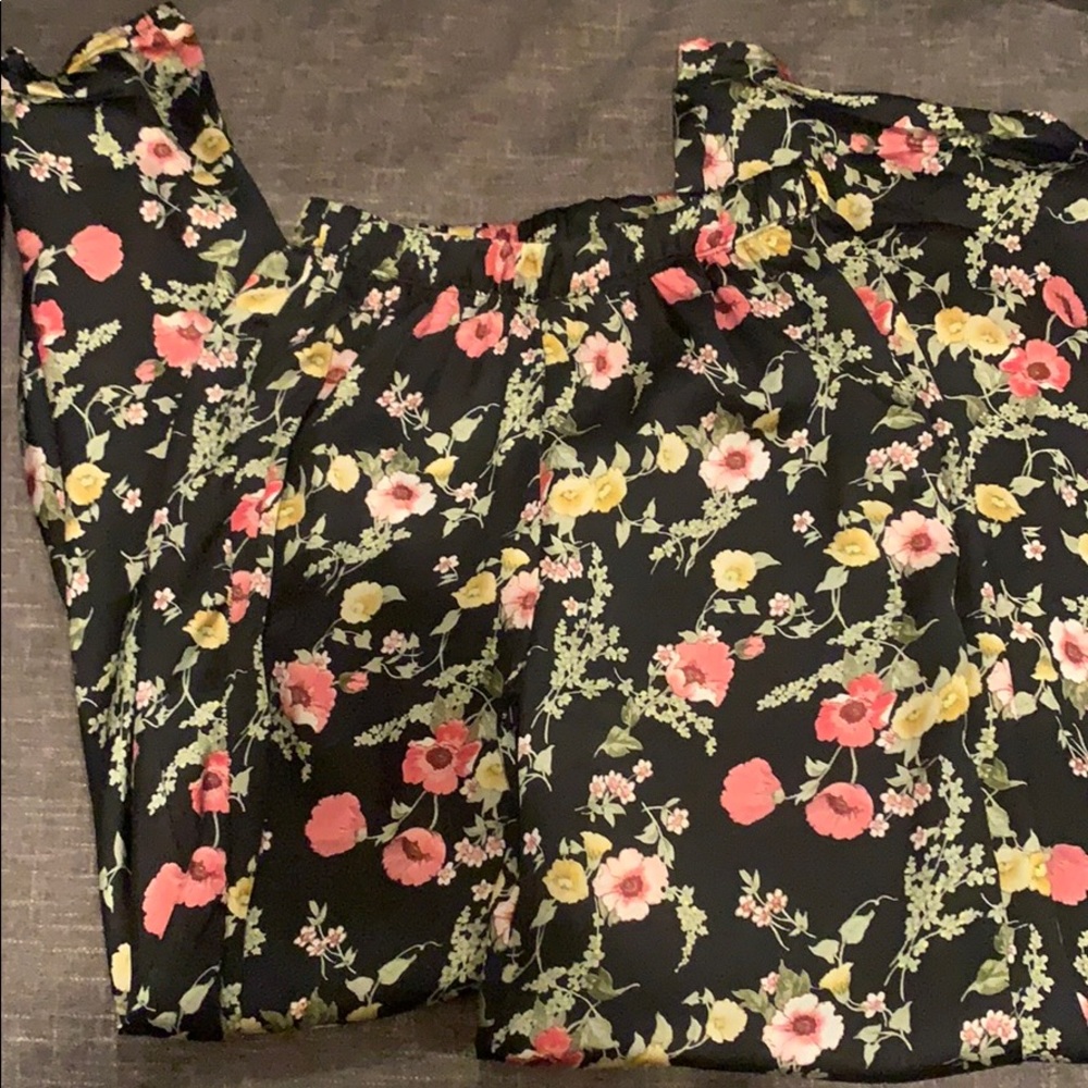 Floral pants